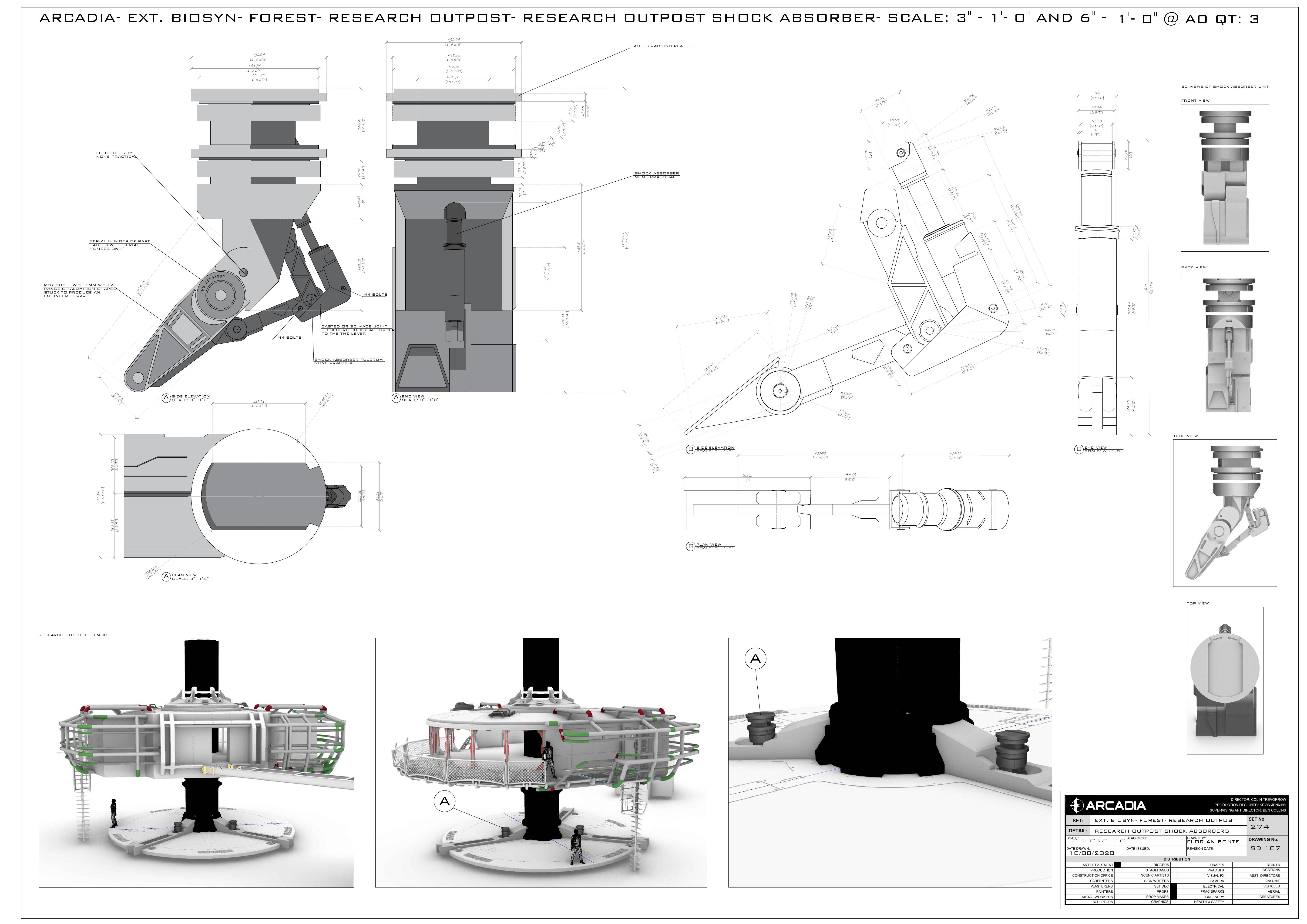 Research Outpost Shock Absorber