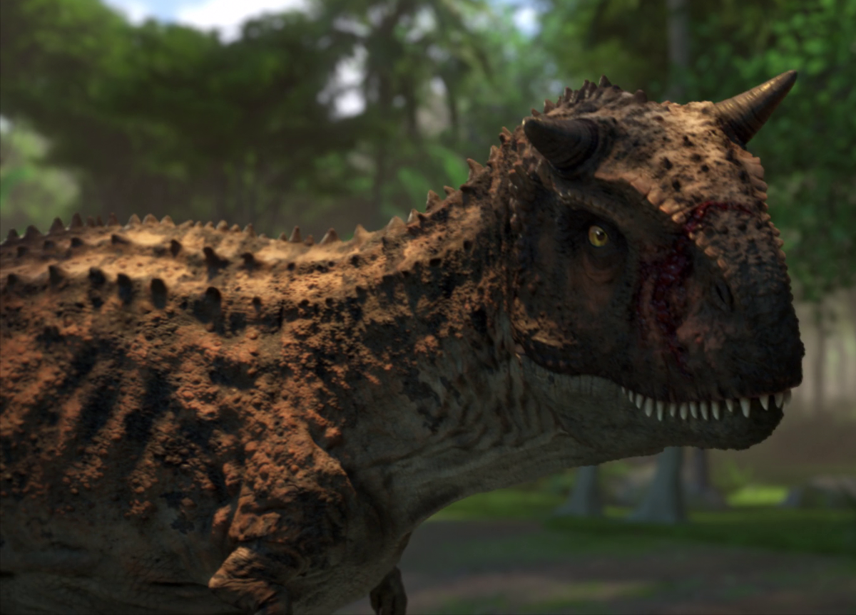 camp cretaceous carnotaurus