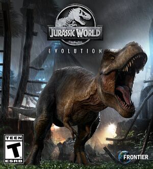 Jurassic World Evolution cover art.jpg